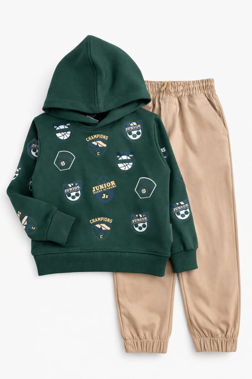 Boys Sport Hoodie & Jogger Set