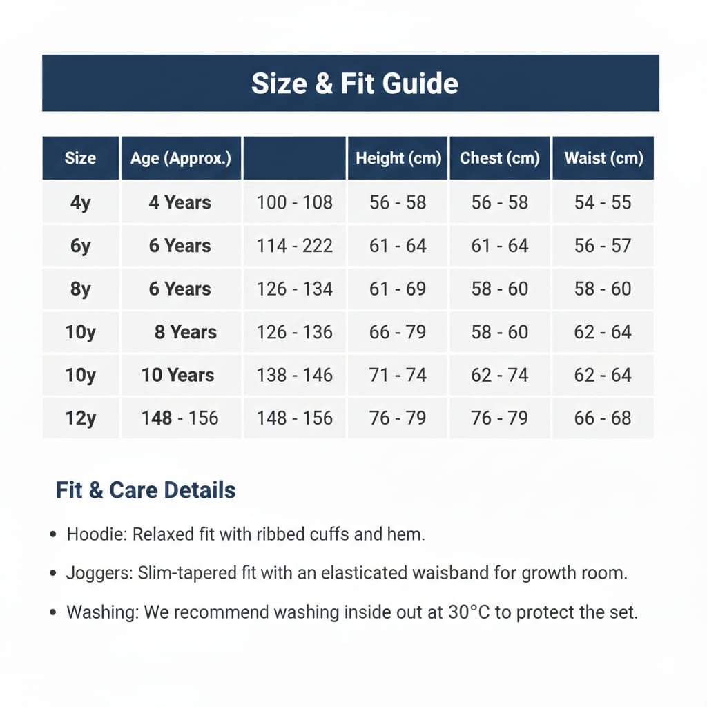 Boys Sport Hoodie & Jogger Set - Image 2