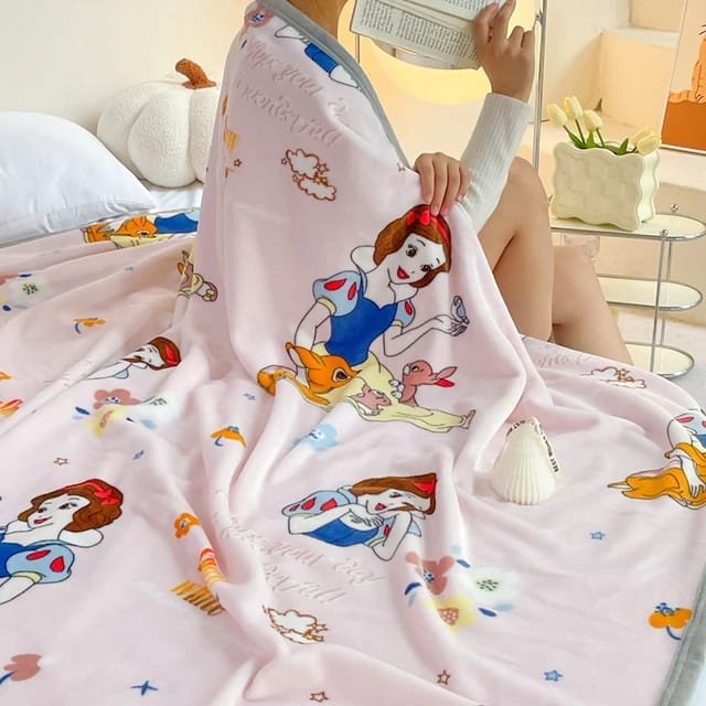 Kids Cartoon Blanket – Snowwhite Design 