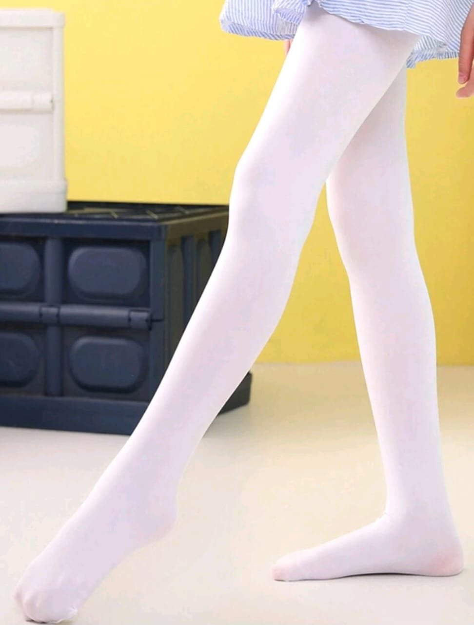 Girls Nylon Tights - Image 4