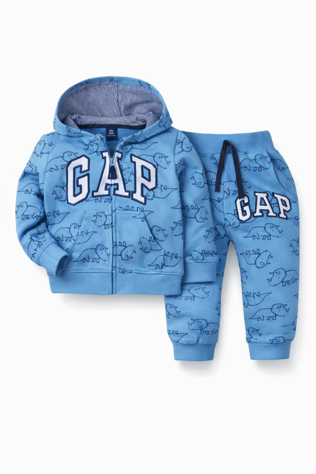 Baby GAP Dino Hoodie & Jogger Set– Blue