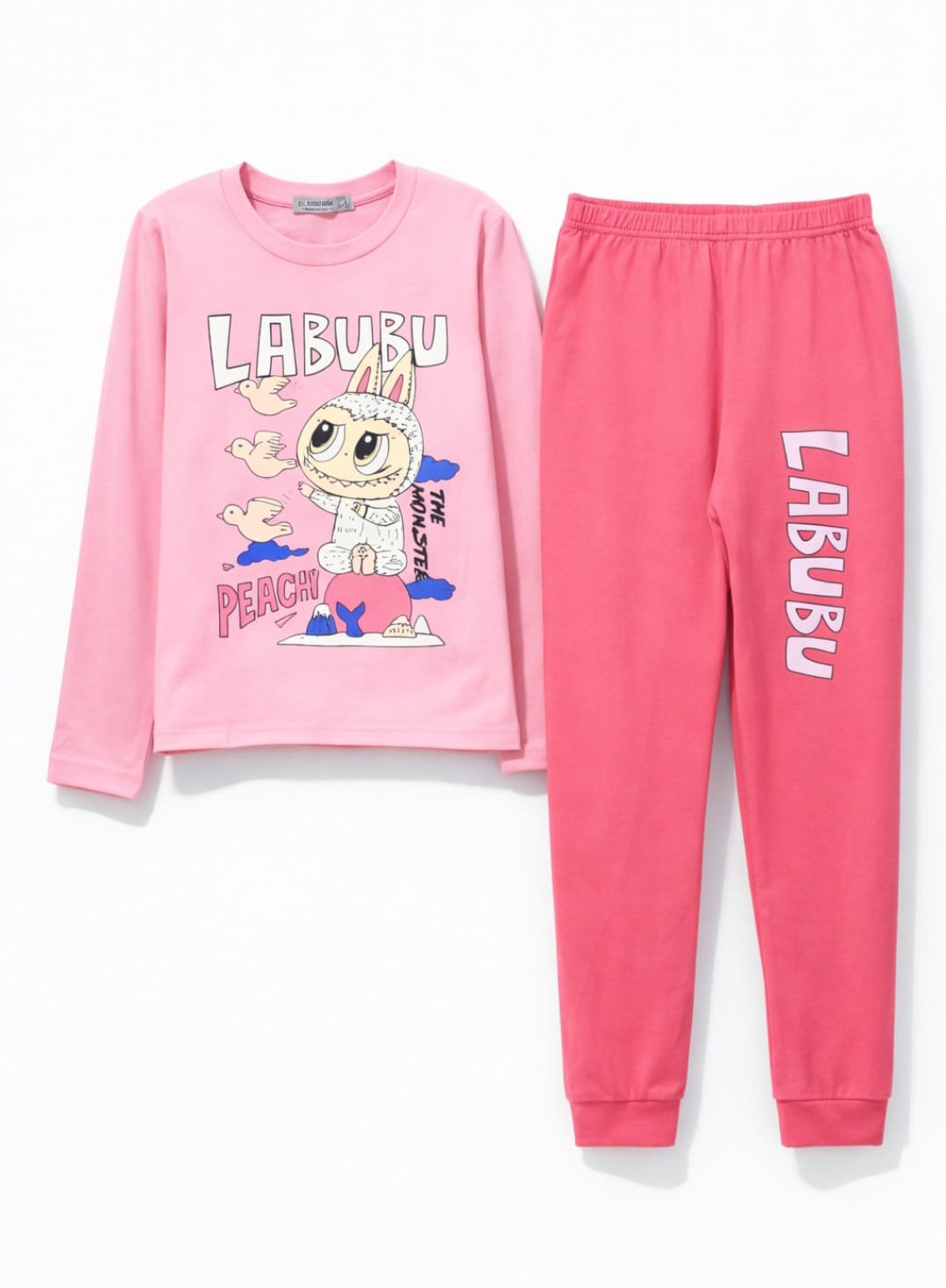 Girls cotton pyjama -Labubu Print