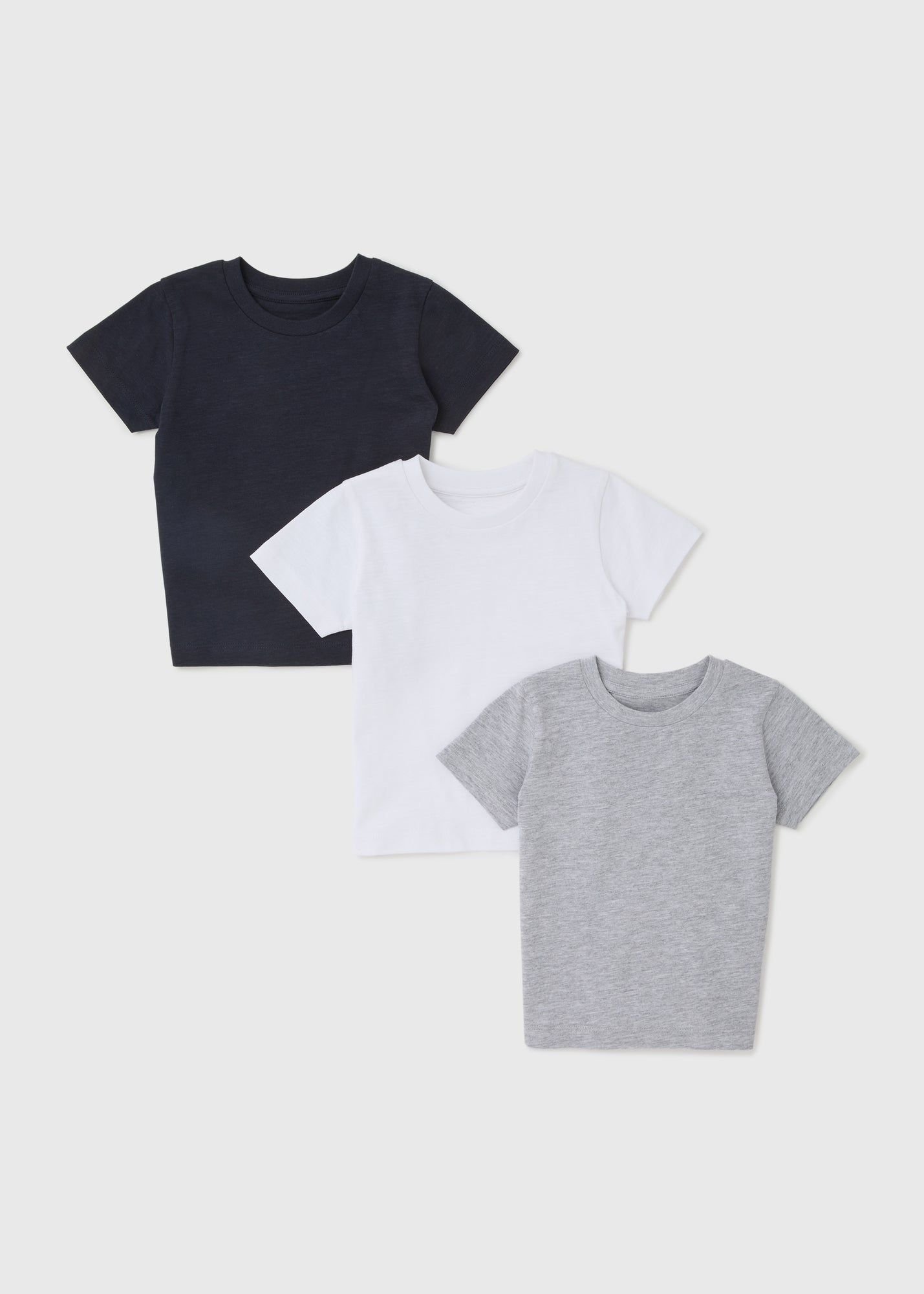 Boys 3pack T-shirts مجموعة 3 قطع تيشيرت قطن