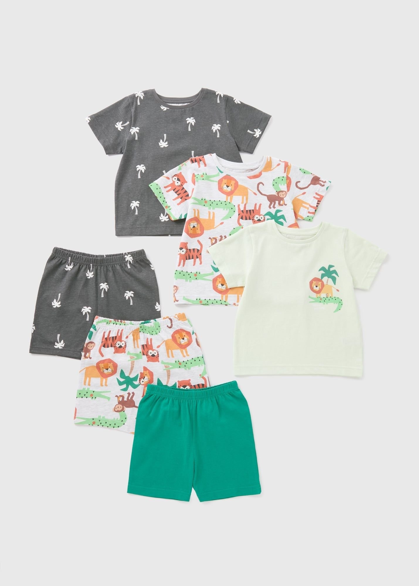 Boys Cotton pyjama Set – 3 Pack بجامات ولادي - 3 بجامات