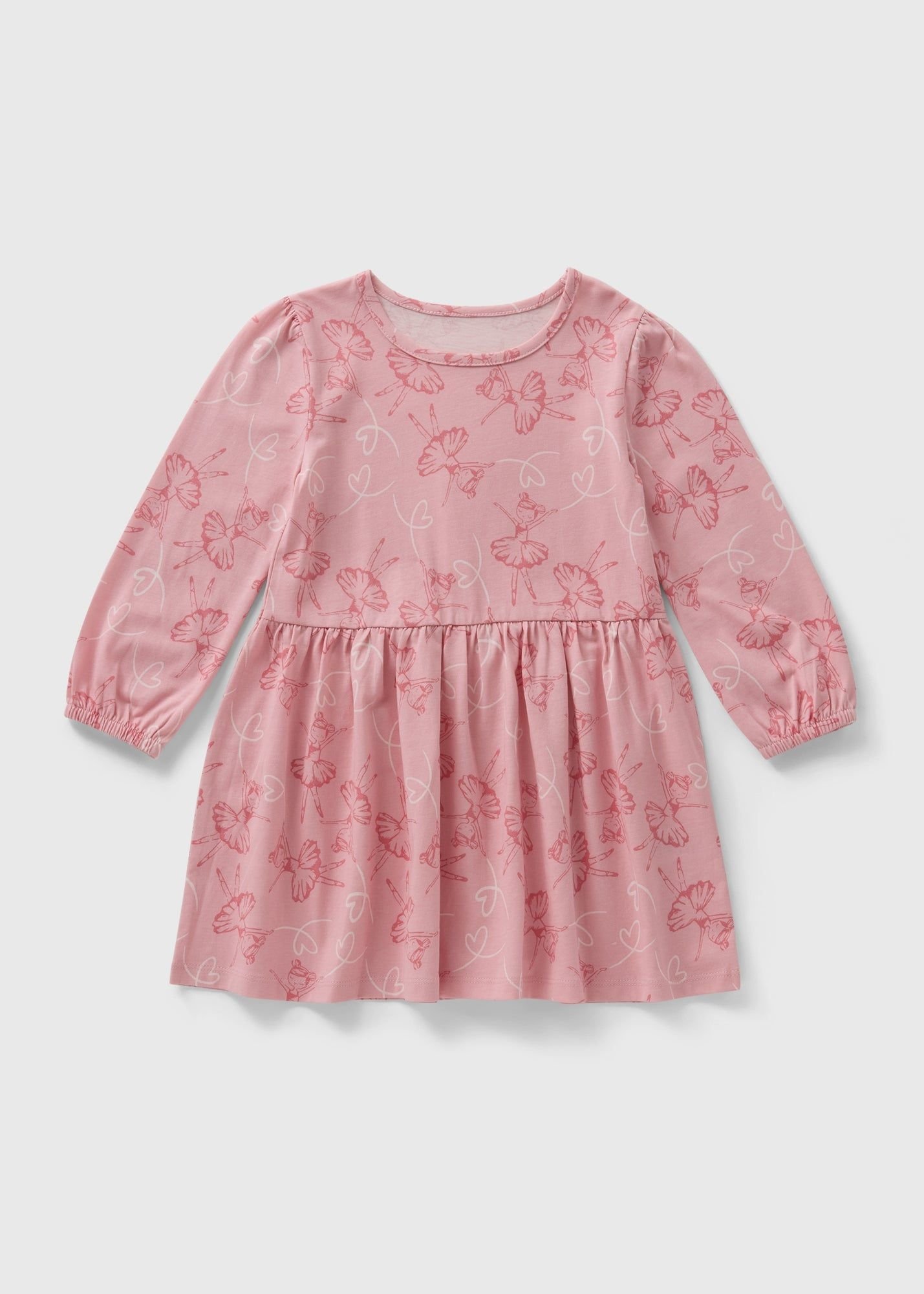 Ballerina print Girls Dress