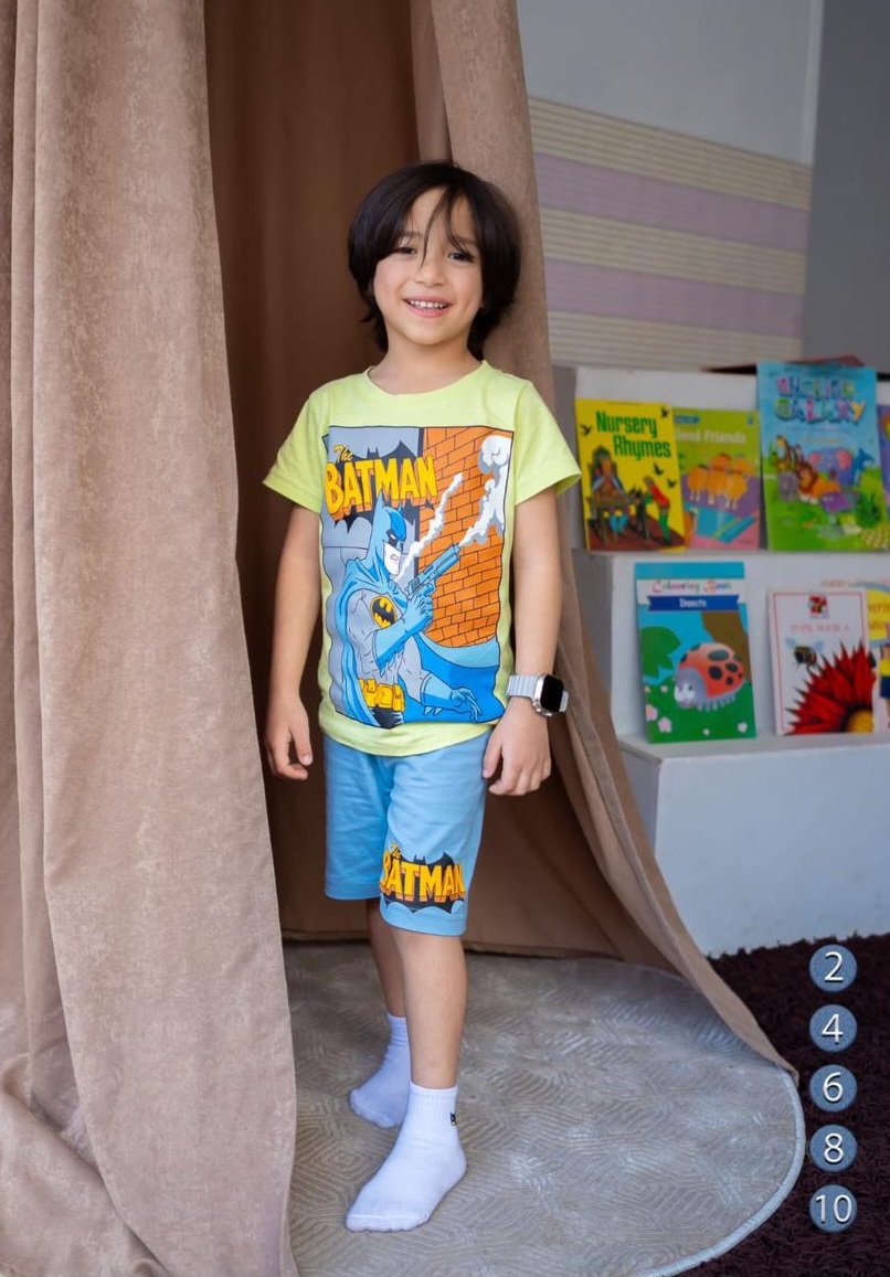 Boys Cotton Batman pyjama – بجامة باتمان ولادي