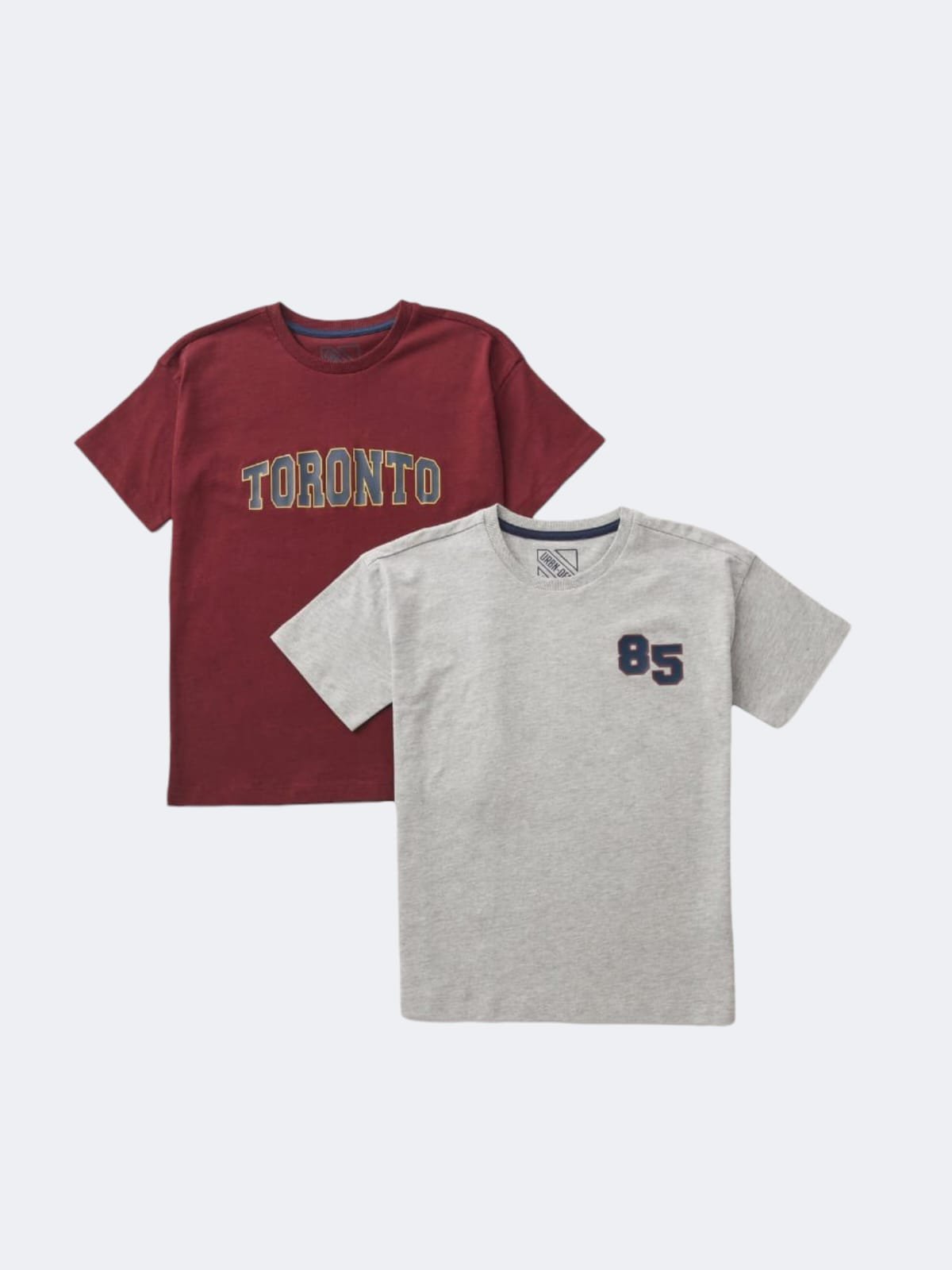Boys 2pack T-shirts مجموعة 2 قطع تيشيرت قطن