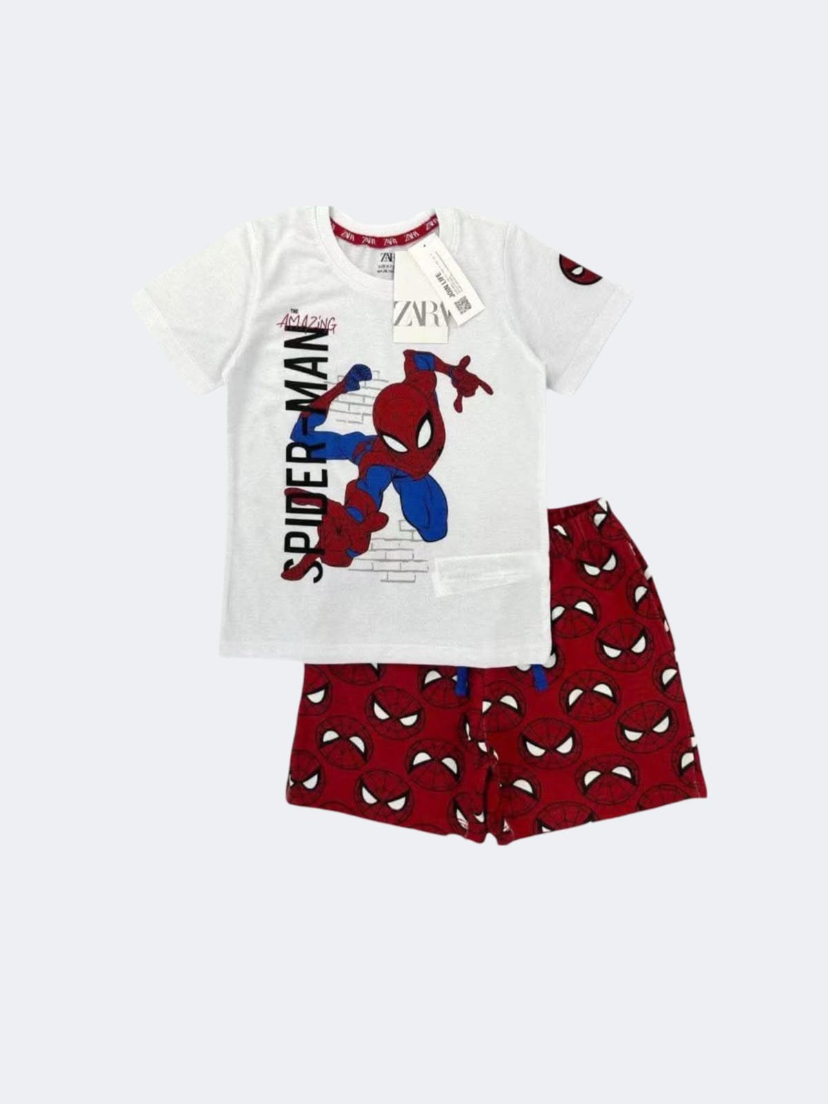 Boys Cotton Spiderman set–  طقم قطن سبايدرمان ولادي