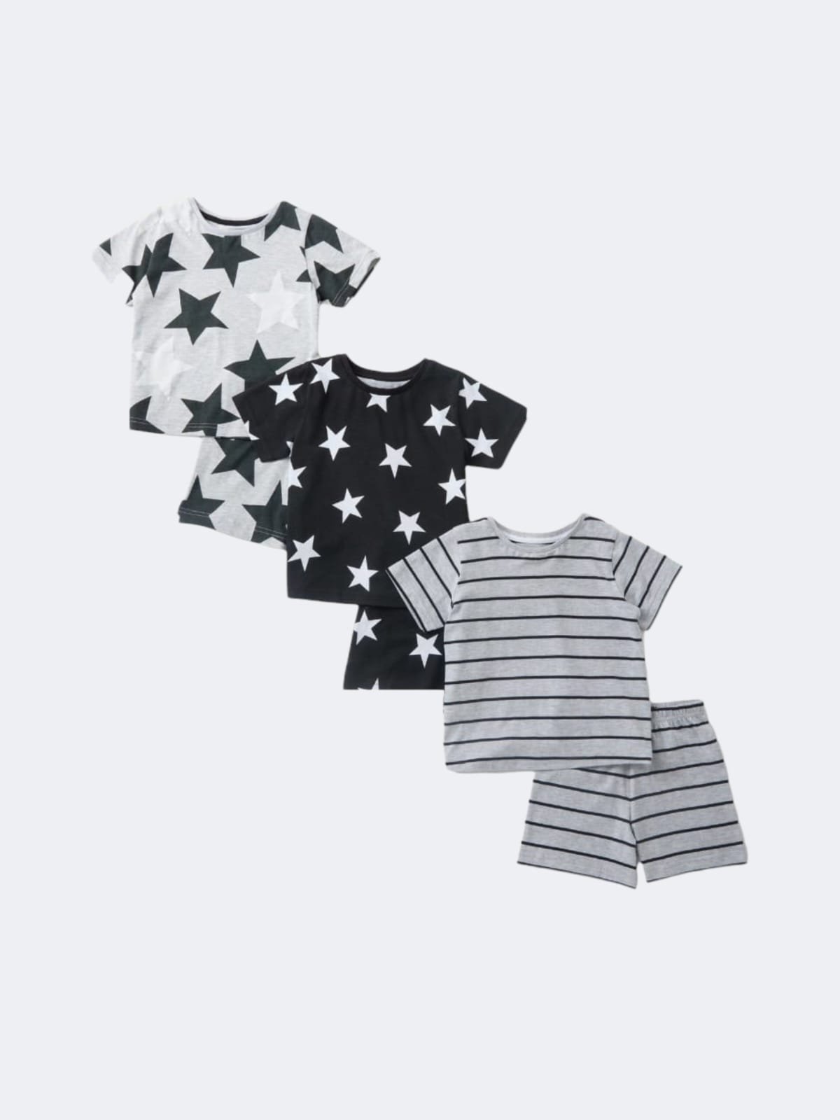 Boys Cotton pyjama Set – 3 Pack بجامات ولادي - 3 بجامات