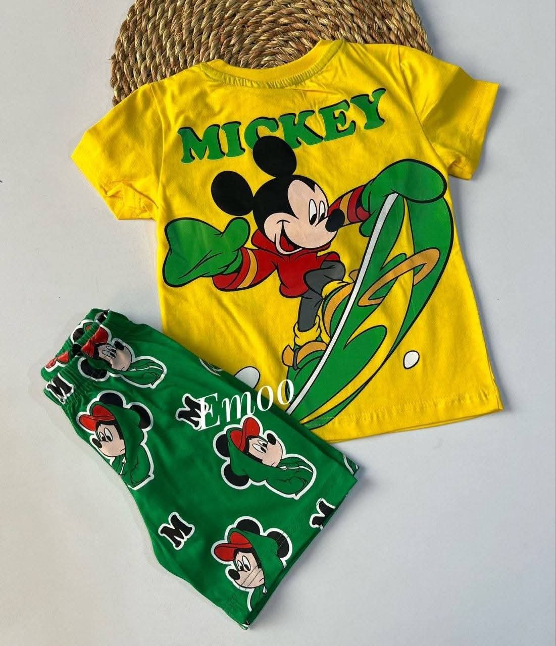 Boys Cotton Mickey Mouse pyjama – بجامة ولادي ميكي ماوس - Image 3