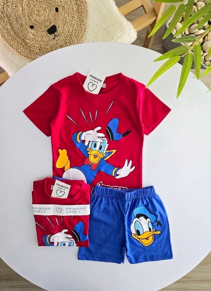 Boys Cotton Donald Duck pyjama – بجامة البطة دونالد ولادي