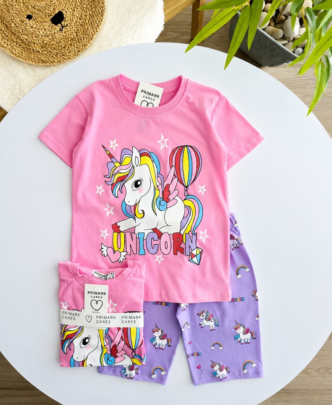 Girls Cotton Unicorn pyjama – بجامة بناتي يونيكورن