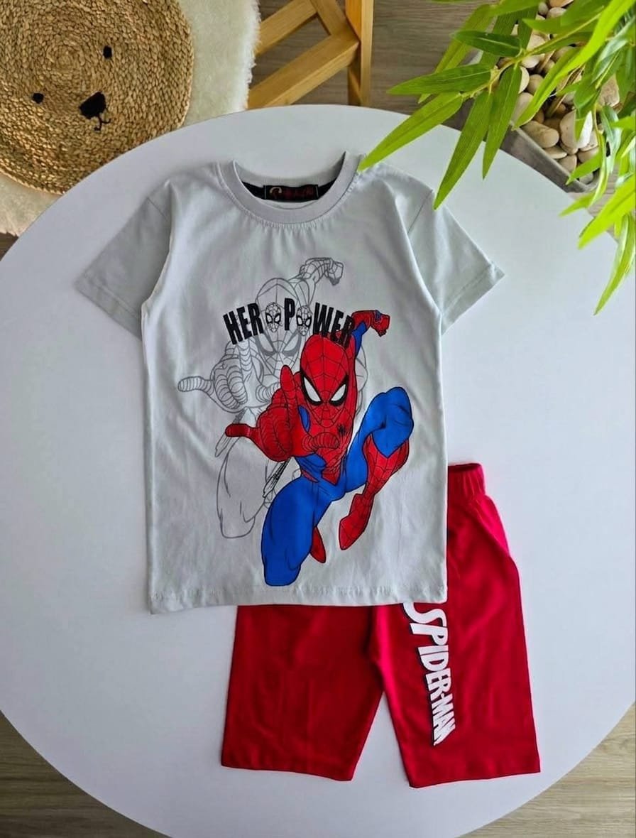 Boys Cotton Spiderman pyjama – بجامة سبايدرمان ولادي