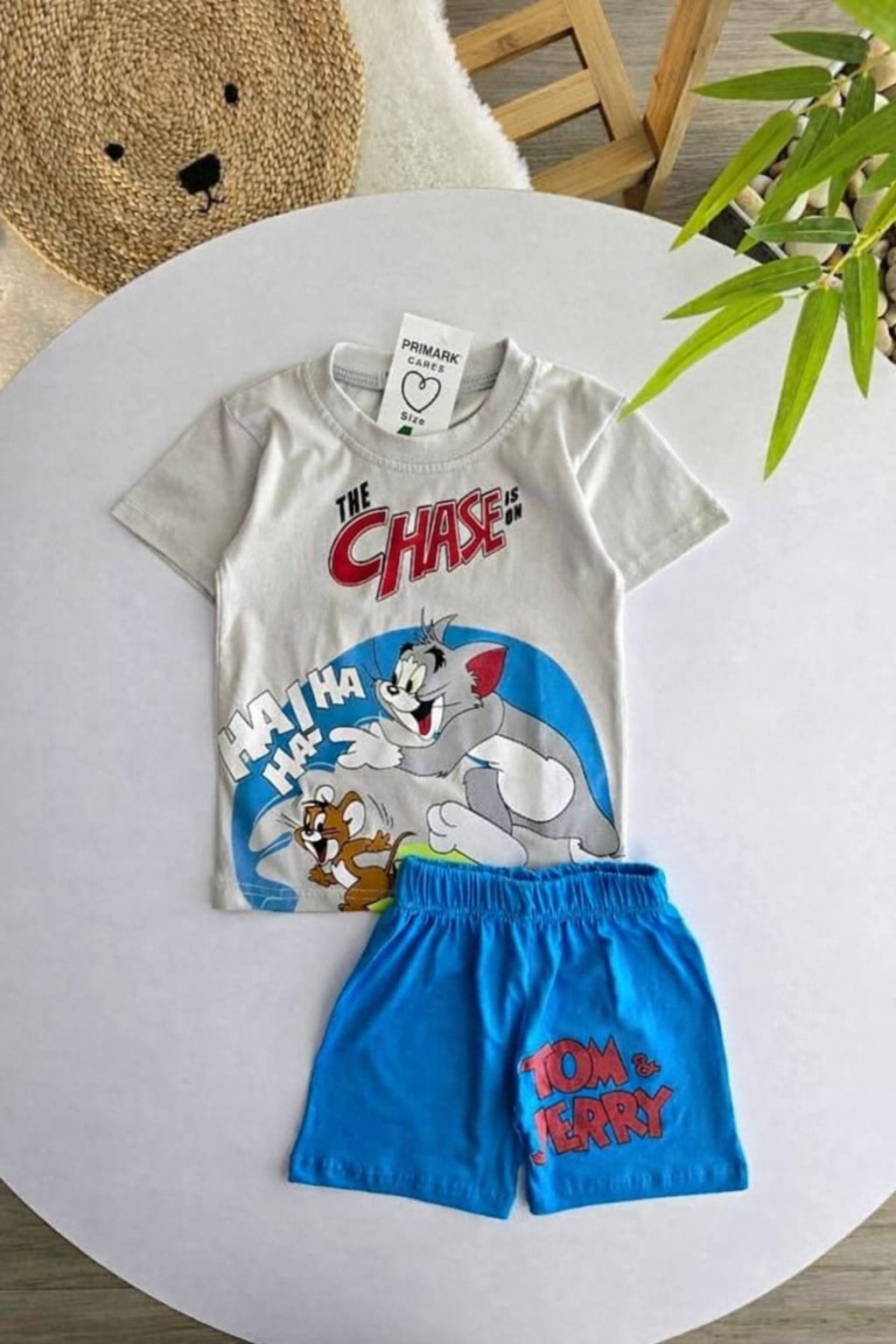 Boys Cotton Tom & Jerry pyjama – بجامة توم وجيري ولادي