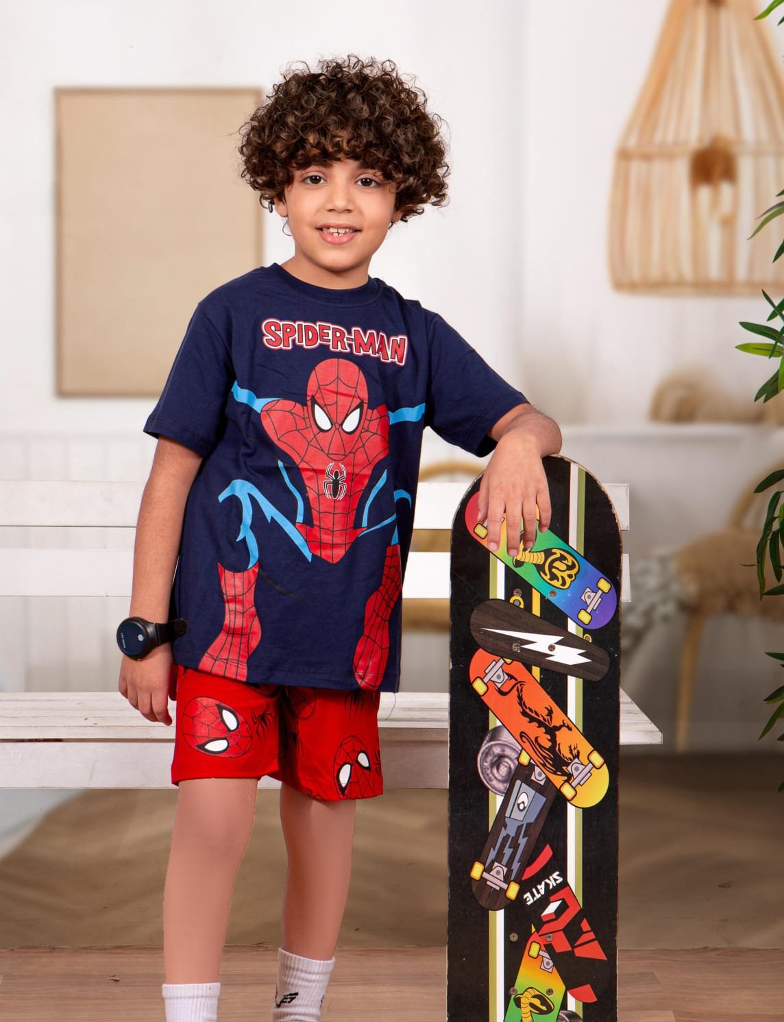 Boys Cotton Spiderman pyjama – بجامة سبايدرمان ولادي