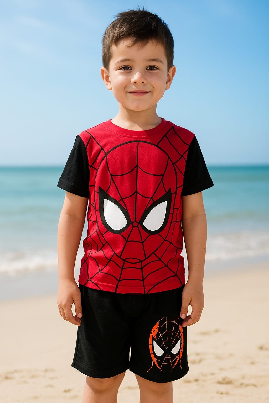 Boys Cotton Spiderman pyjama – بجامة سبايدرمان ولادي