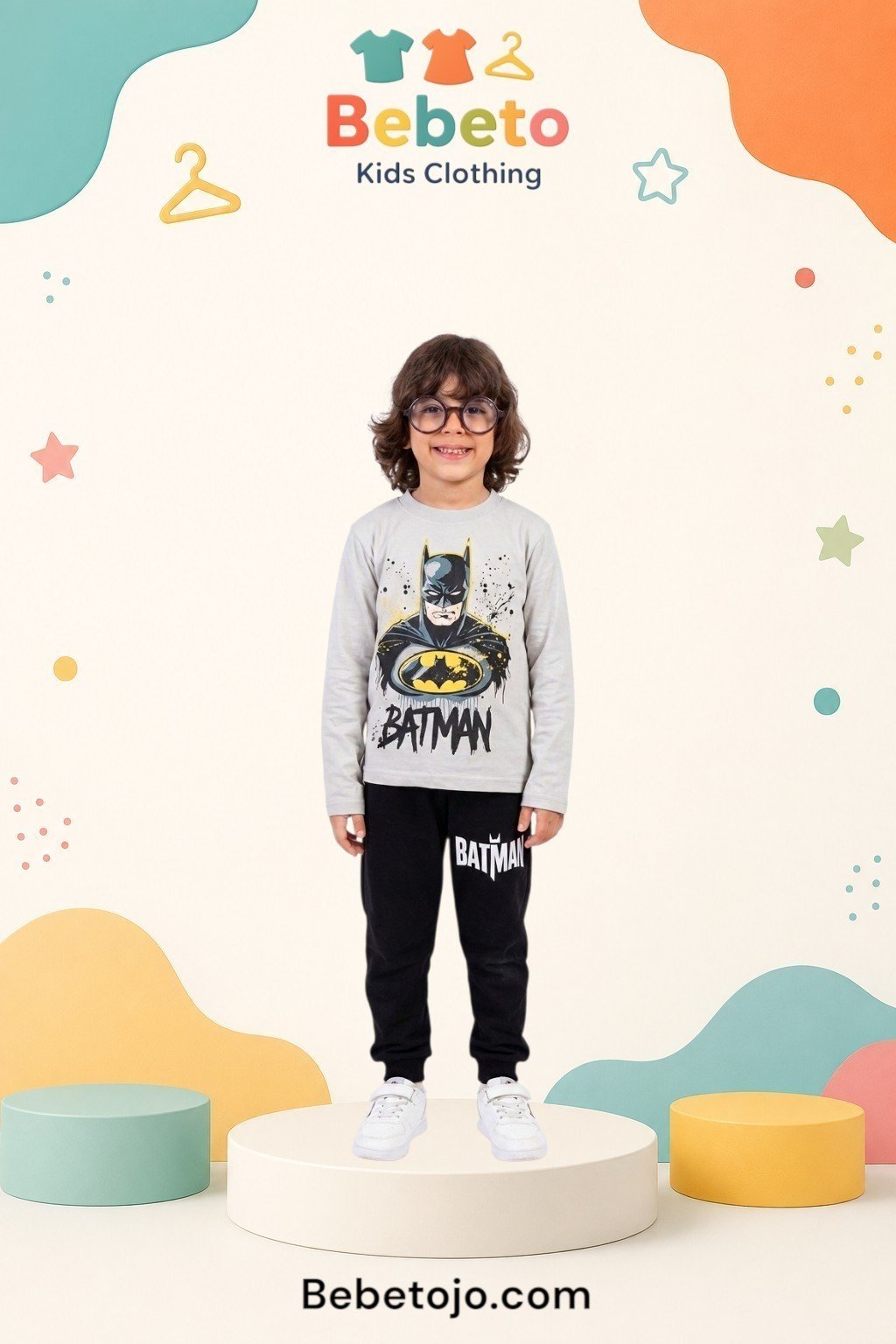 Boys Cotton Batman pyjama –  بجامة قطن ولادي باتمان