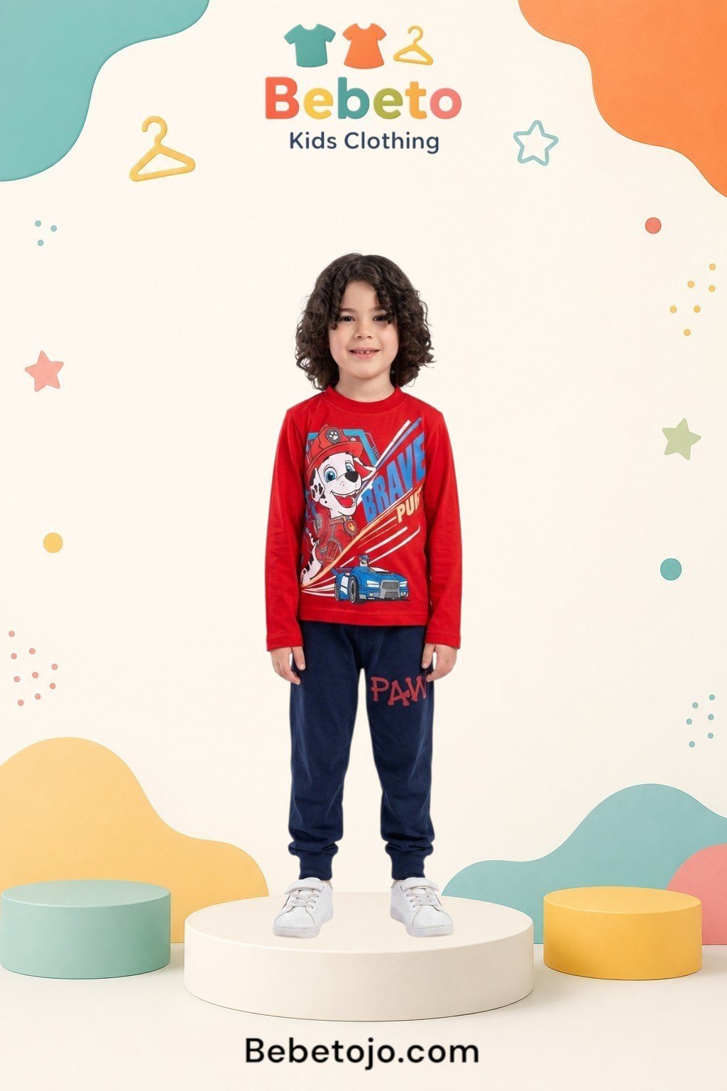 Boys Cotton PawPatrol pyjama –  بجامة قطن ولادي باوبترول