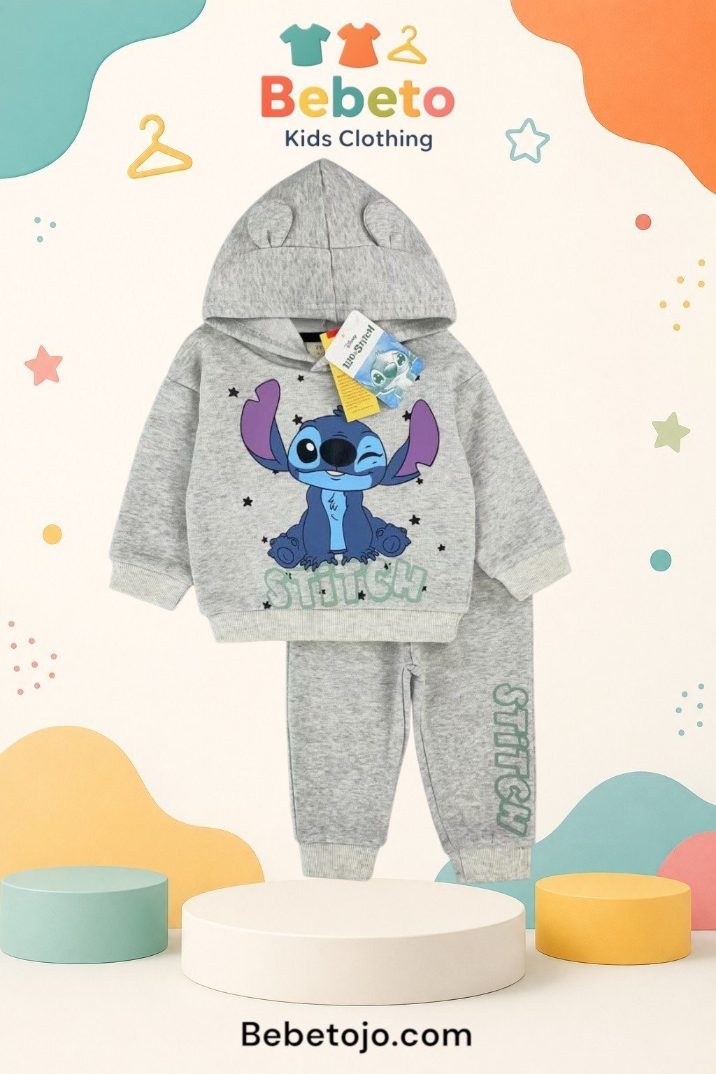 Baby Girl Stitch set – طقم بيبي بناتي ستيتش